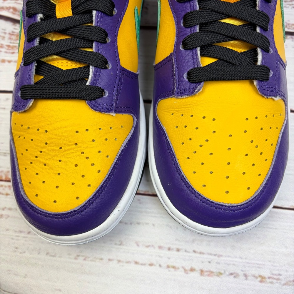 Nike Women's Dunk Low Lisa Leslie 'Sparks' 2022 DO9581-500 size 8 US 39 EU - Picture 5 of 13